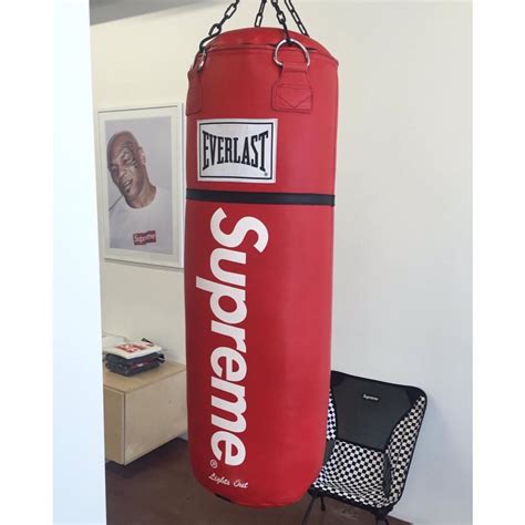 supreme boxing bag fake|real supreme stitching.